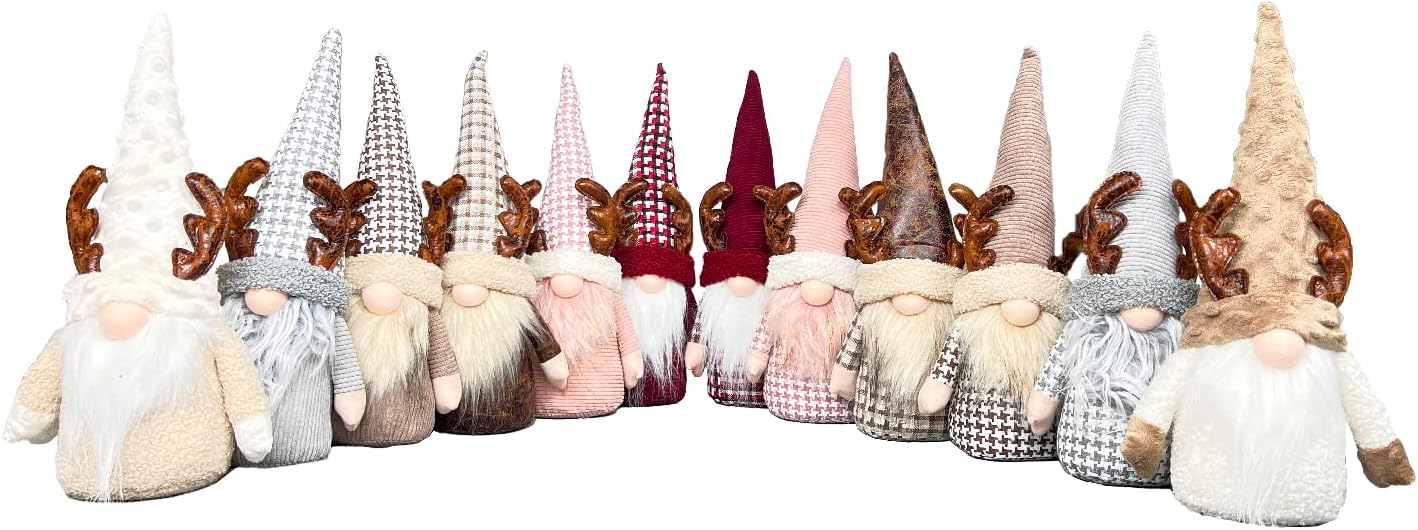 2 piezas de gnomos de Navidad, gnomos de Navidad, adornos de Navidad, gnomos de Navidad, decoraciones de gnomos, decoraciones de Navidad, gnomos,