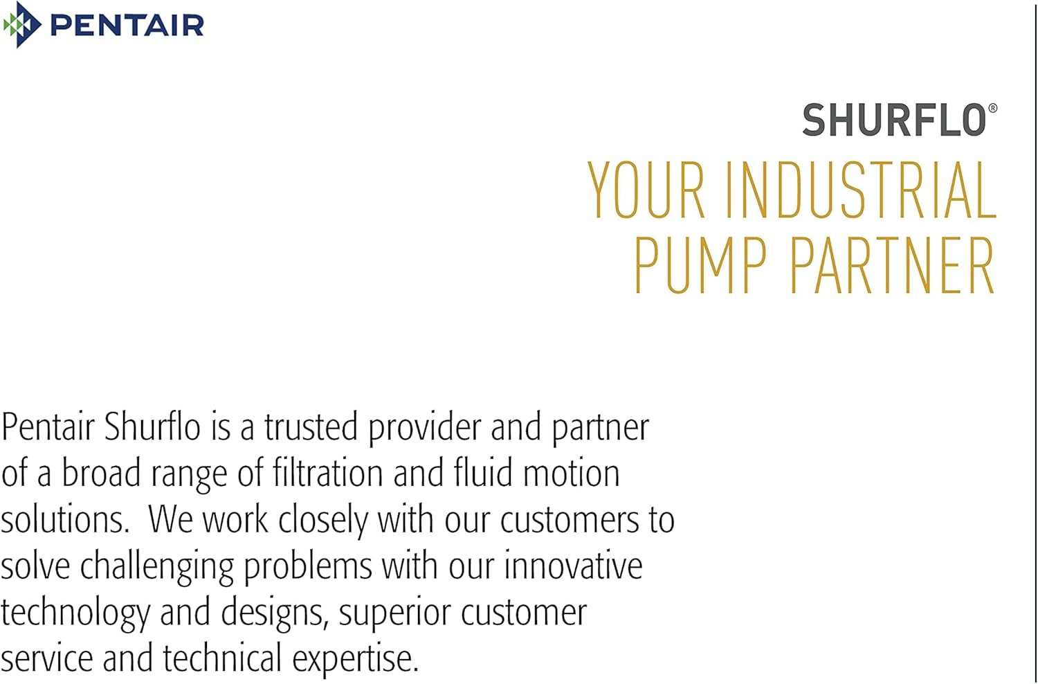 Pentair SHURFLO 8000-543-236 Bomba de diafragma de demanda automática, 1.8 GPM con válvulas de Viton, diafragma de Santopreno, interruptor de