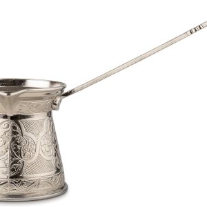 Alisveristime Auténtica cafetera turca, hecha a mano CezveIbrik, varios tamaños y colores disponibles, mejora tu experiencia de café ahora. (plata, Alisveristime Auténtica cafetera turca, hecha a mano CezveIbrik, varios tamaños y colores disponibles, mejora tu experiencia de café ahora. (plata,