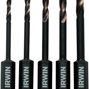 IRWIN Tools 1881279 Impact Performance Series Turbomax – Broca negra y dorada, 5 piezas IRWIN Tools 1881279 Impact Performance Series Turbomax – Broca negra y dorada, 5 piezas