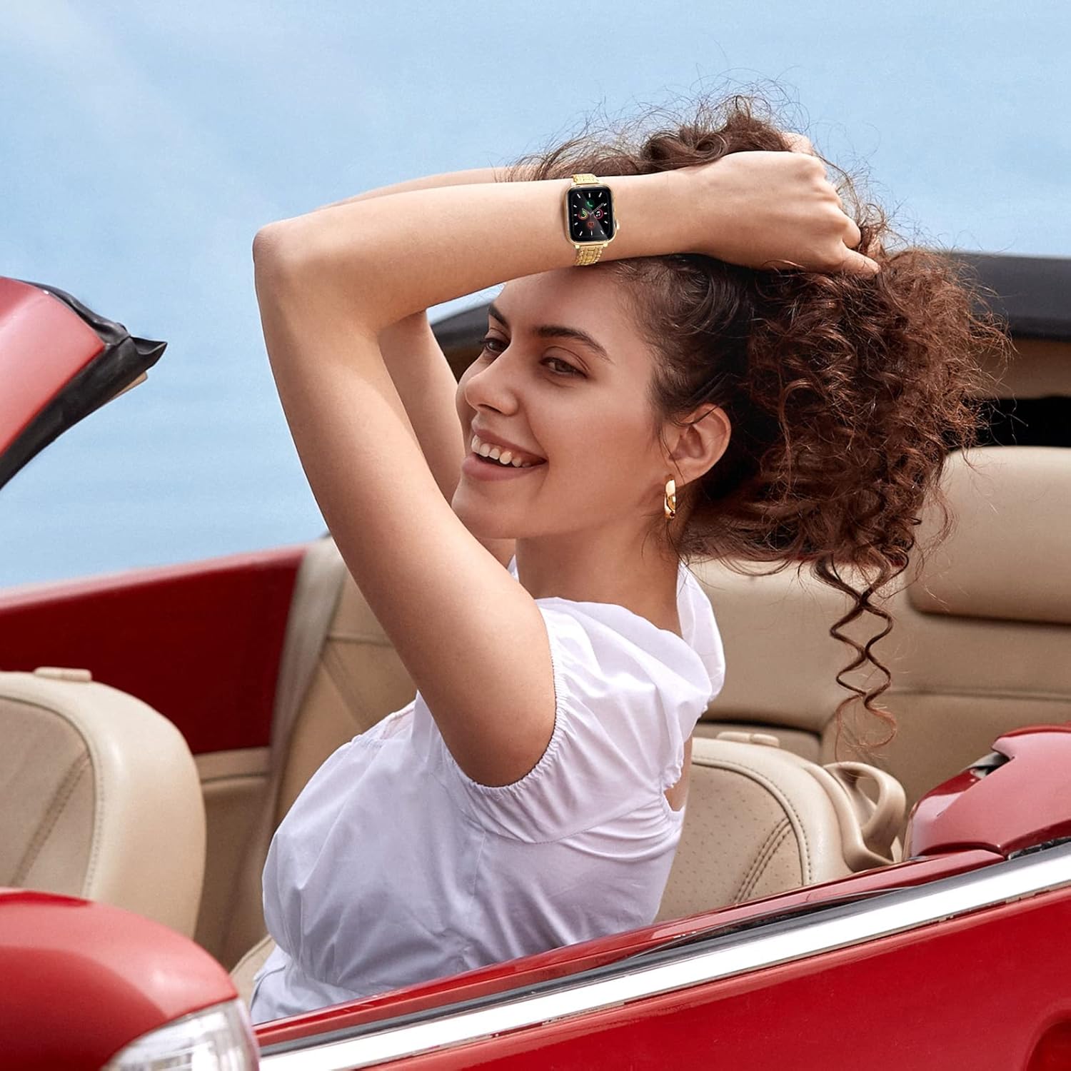 Thinkbands Correas de reloj compatibles con Apple Watch Band de 1.496 in, 1.575 in, 1.614 in, 1.654 in, 1.732 in, 1.772 in, Iwatch SE Series