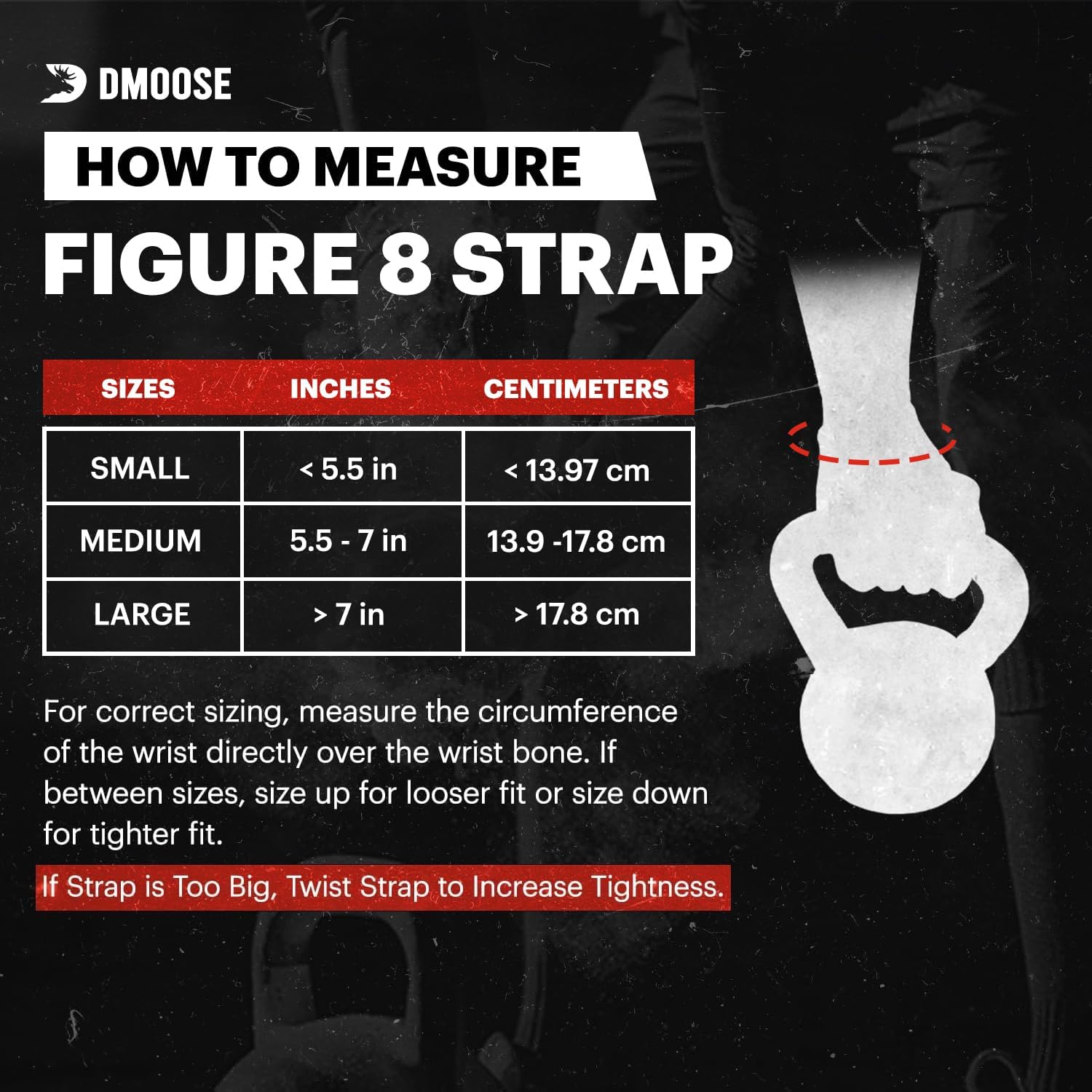 DMoose Fitness Figura 8 correas de elevación para levantamiento de pesas, levantamiento de pesas y peso muerto, correas de soporte resistentes de
