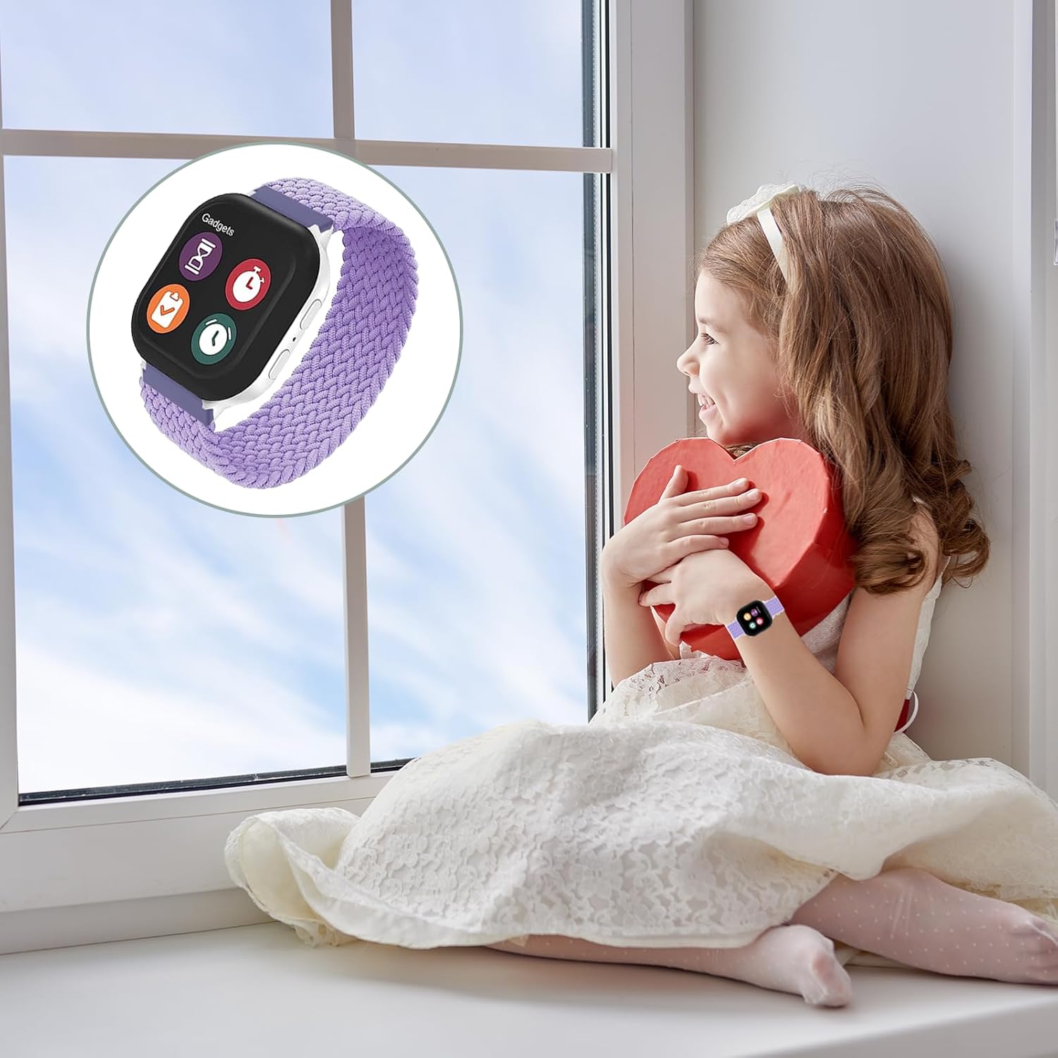 Paquete de 23 correas de reloj de repuesto compatibles con Gizmo Watch 3 2 1Gabb Watch 2 1, 0.787 pulgadas, cambio rápido, elástico y transpirable