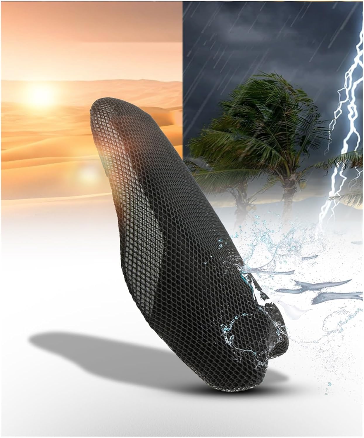 Motorcycle Seat Cushion Cover Net 3D Mesh Protector Insulation Cushion Cover for Suzuki V-Strom VStrom DL1000 DL650 DL250 DL 650