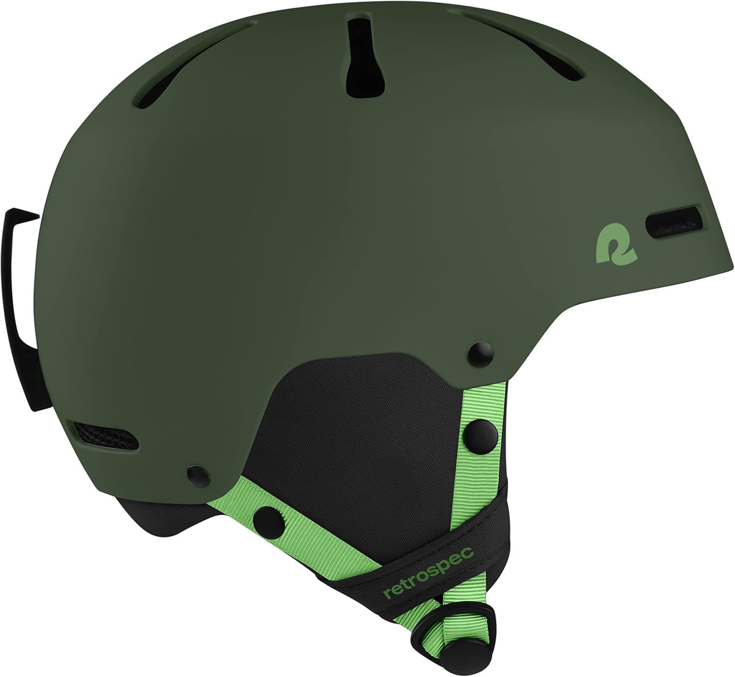 Retrospec Comstock – Casco de esquí y snowboard para niños y niñas, casco de nieve de ajuste ajustable con carcasa protectora y ventilación