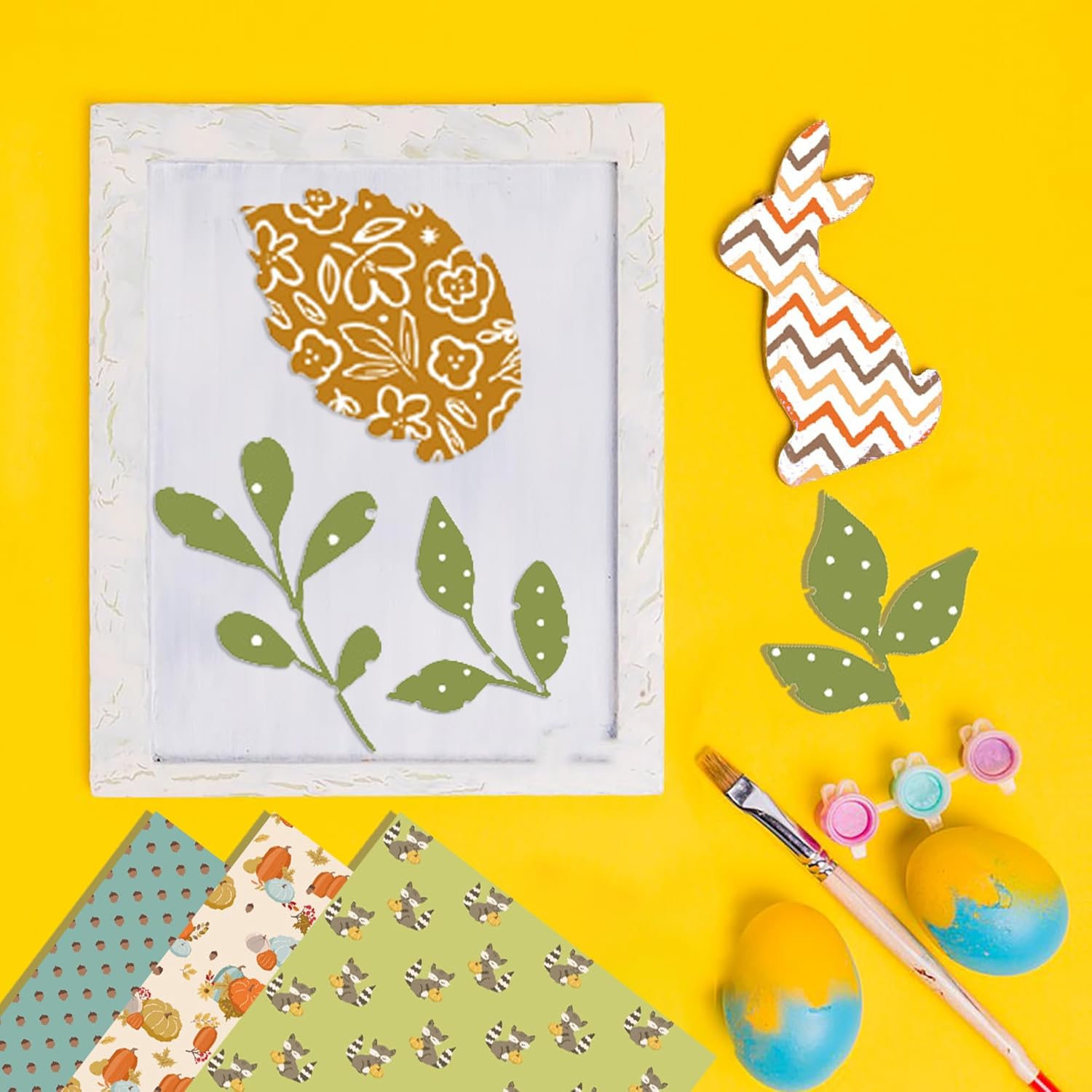 GLKTOPO Bloc de papel para álbum de recortes de 6 x 6 pulgadas, papel decorativo para manualidades con temática de Acción de Gracias, paquete de