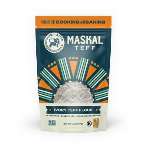 Maskal Teff Harina de Teff de marfil, 14 onzas Maskal Teff Harina de Teff de marfil, 14 onzas