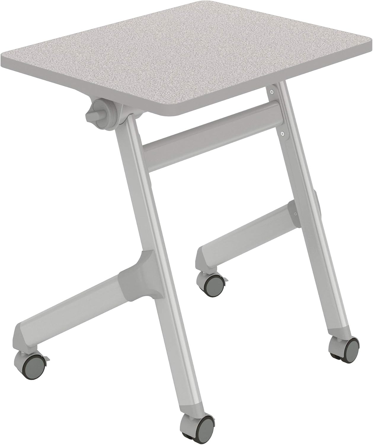 Safco Productos Learn Escritorio de pie, Rectángulo, Gris Pebble (1227GR)