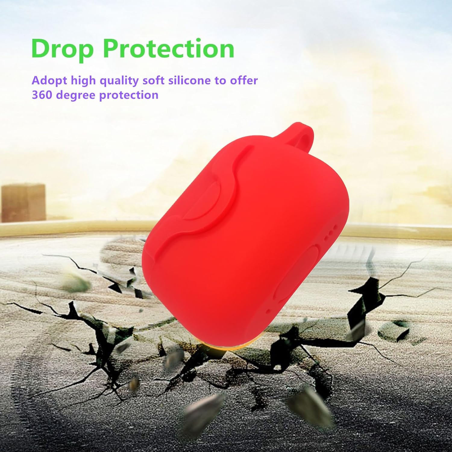 Funda con cerradura para Airpods Pro de 2 generación1 generación con bonito cordón de llavero de flores, funda protectora de silicona para Airpods