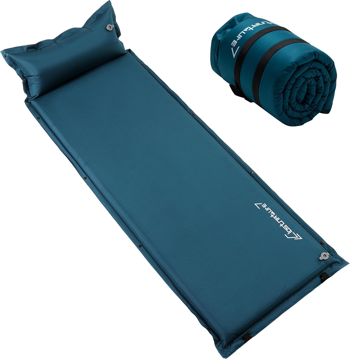Clostnature Almohadilla de dormir autoinflable para campamento, almohadilla de campamento de 1.523 pulgadas, almohadilla de colchón inflable ligera,
