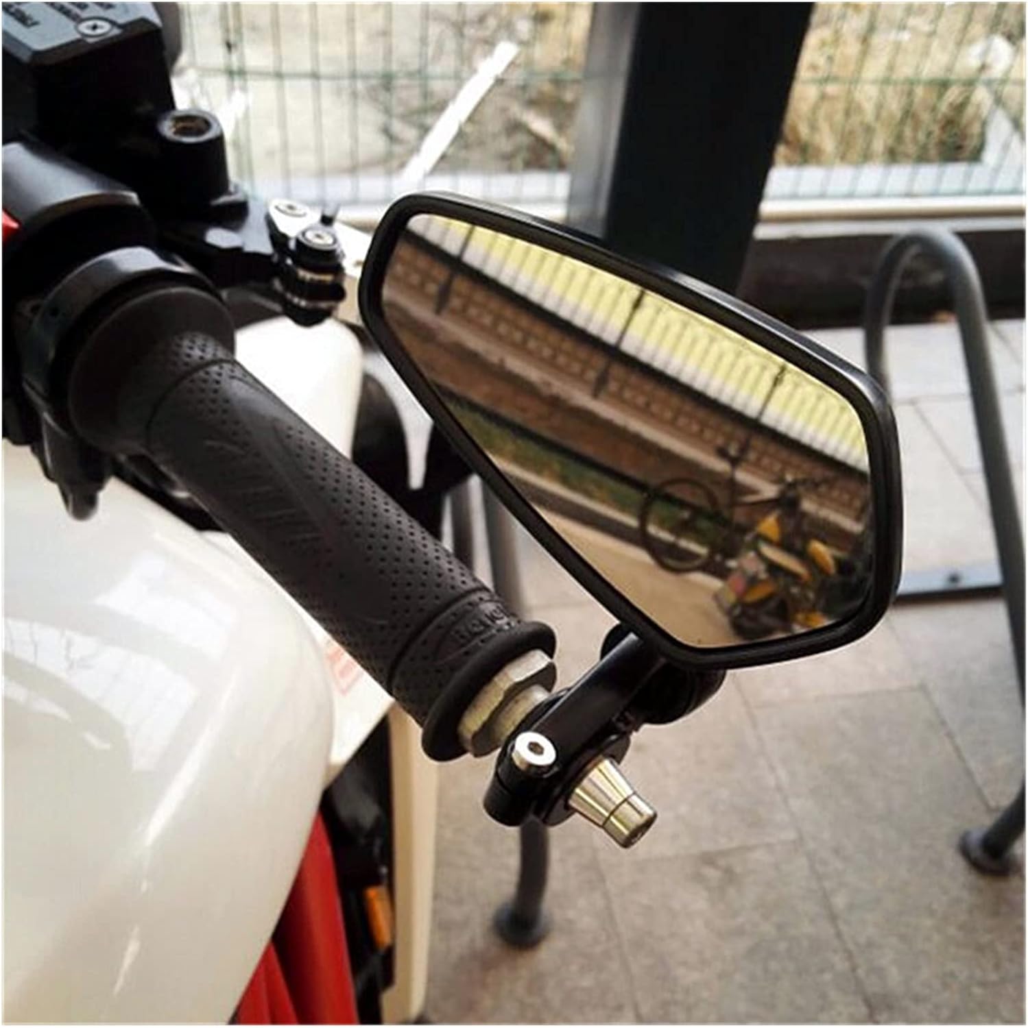 Manillar de motocicleta Espejo retrovisor retrovisor retrovisor para Kawasaki VERSYS 1000 VulcanS 650cc Z800 Z 1000SX