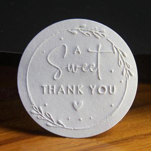 100x A Sweet Thank You Embossed Stickers Wedding Sticker Wedding Snack Bag Sweets Desserts Favors Stickers Embossed Labels Thank You Gift Tags Party 100x A Sweet Thank You Embossed Stickers Wedding Sticker Wedding Snack Bag Sweets Desserts Favors Stickers Embossed Labels Thank You Gift Tags Party