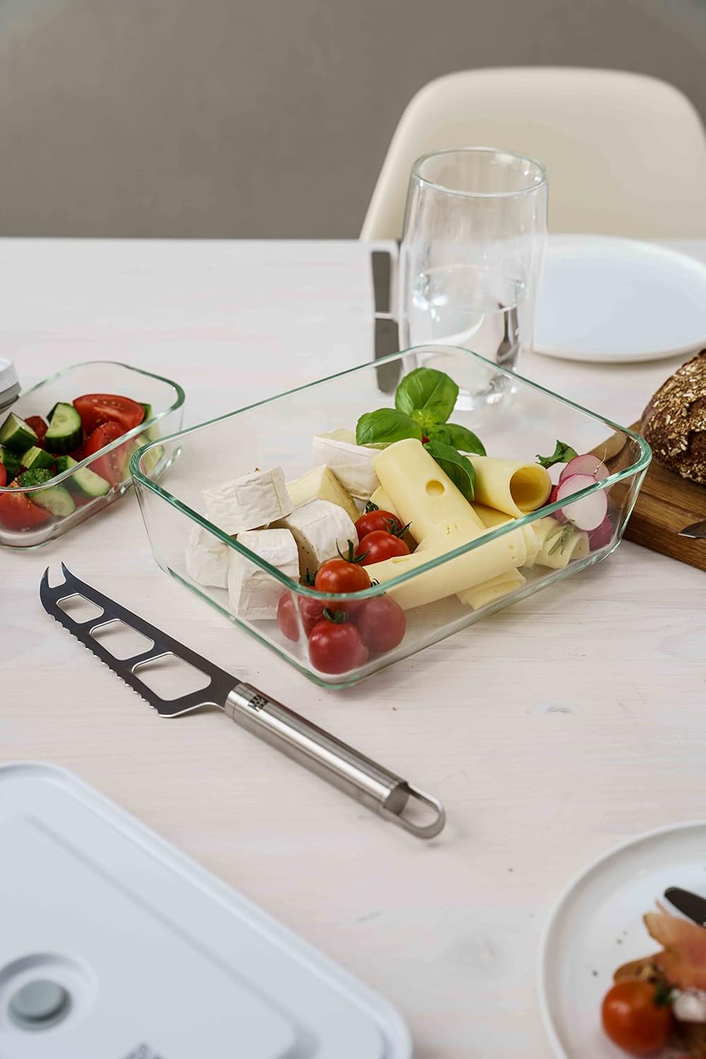 Zwilling Caja frigorífica al vacío Fresh & Save, caja de almacenamiento, vidrio, La Mer