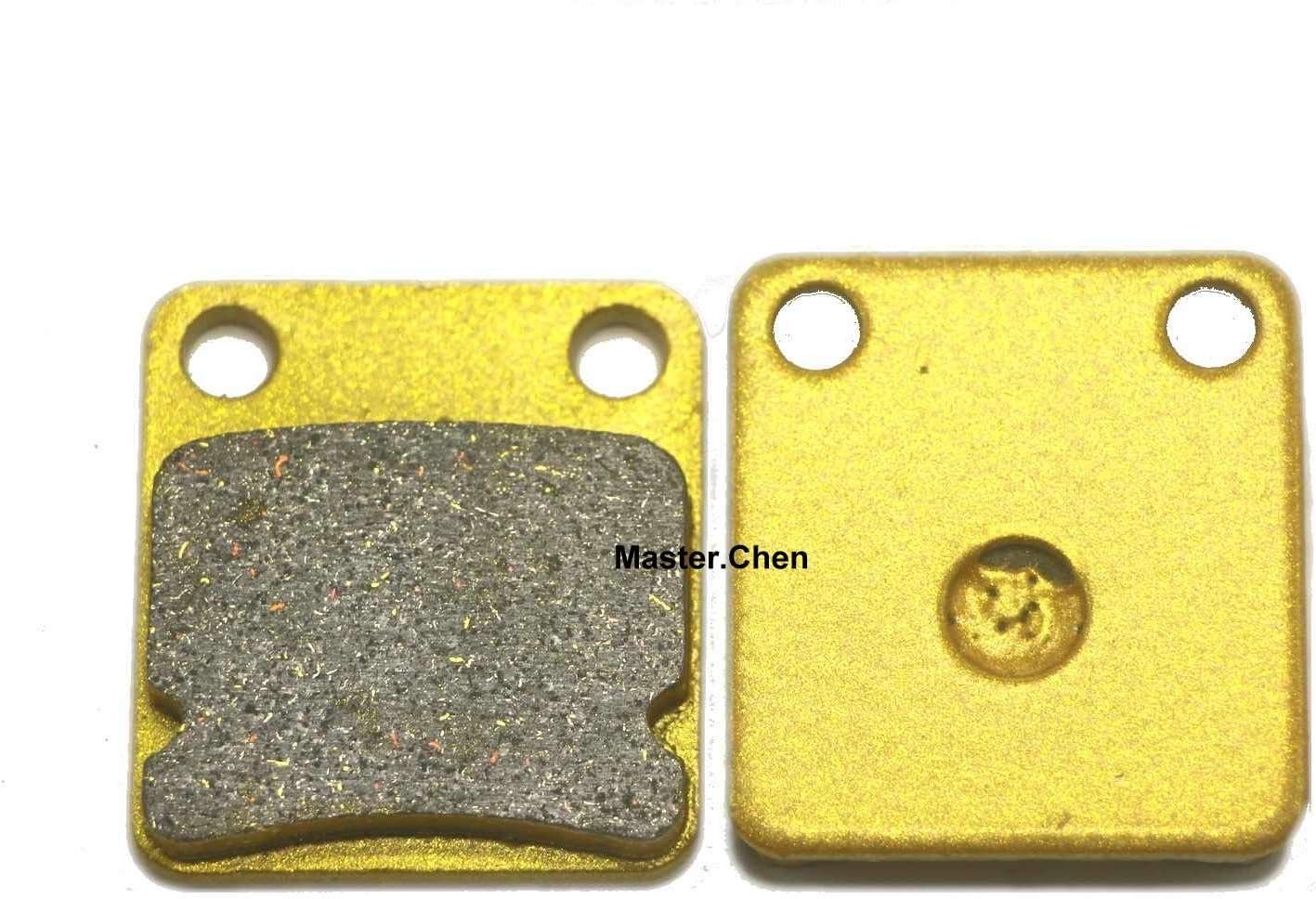 Master Chen Pastillas de freno delanteros y traseros, tambor para Suzuki LT-F250 LTF250 Ozark 250 2002 2003 2004 2005 2006 2007 2008 2009 2010 2011