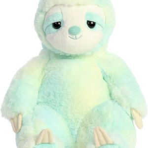 Aurora Cozy Sluuumpy Da Minty Sloth – Compañeros reconfortantes – Relajación maravillosa, multicolor, 15 pulgadas Aurora Cozy Sluuumpy Da Minty Sloth – Compañeros reconfortantes – Relajación maravillosa, multicolor, 15 pulgadas