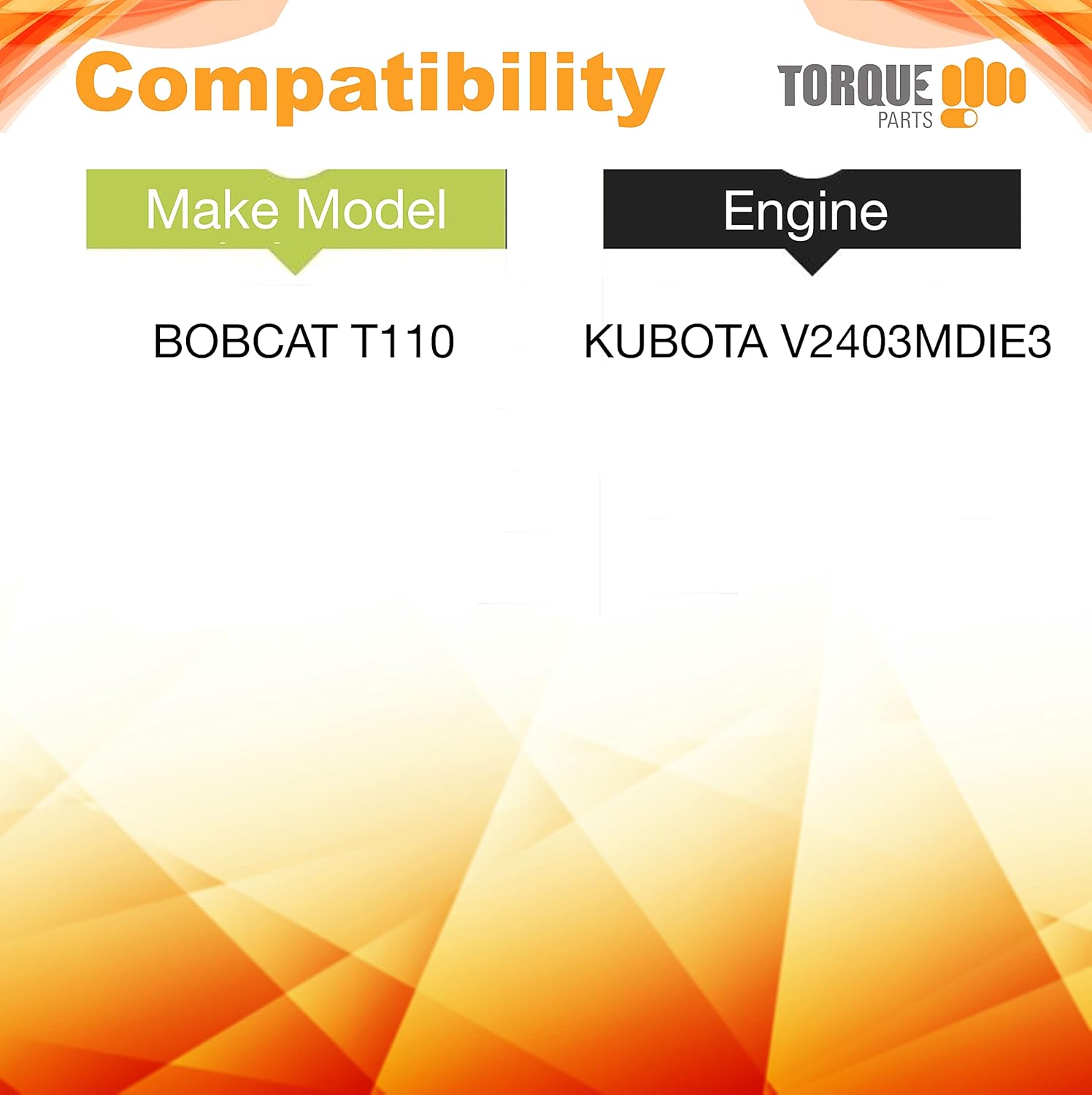 TORQUE 30-00426-27 Transportador de filtro de aire Transicold Reefer Thermo King Cortacésped Tractores Bobcat Cargadoras Kawasaki Reemplaza AF26168