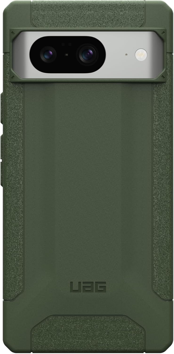 URBAN ARMOR GEAR UAG – Funda protectora hecha para Google Pixel 8, color verde oliva verde oliva, delgada, resistente a los impactos, resistente a