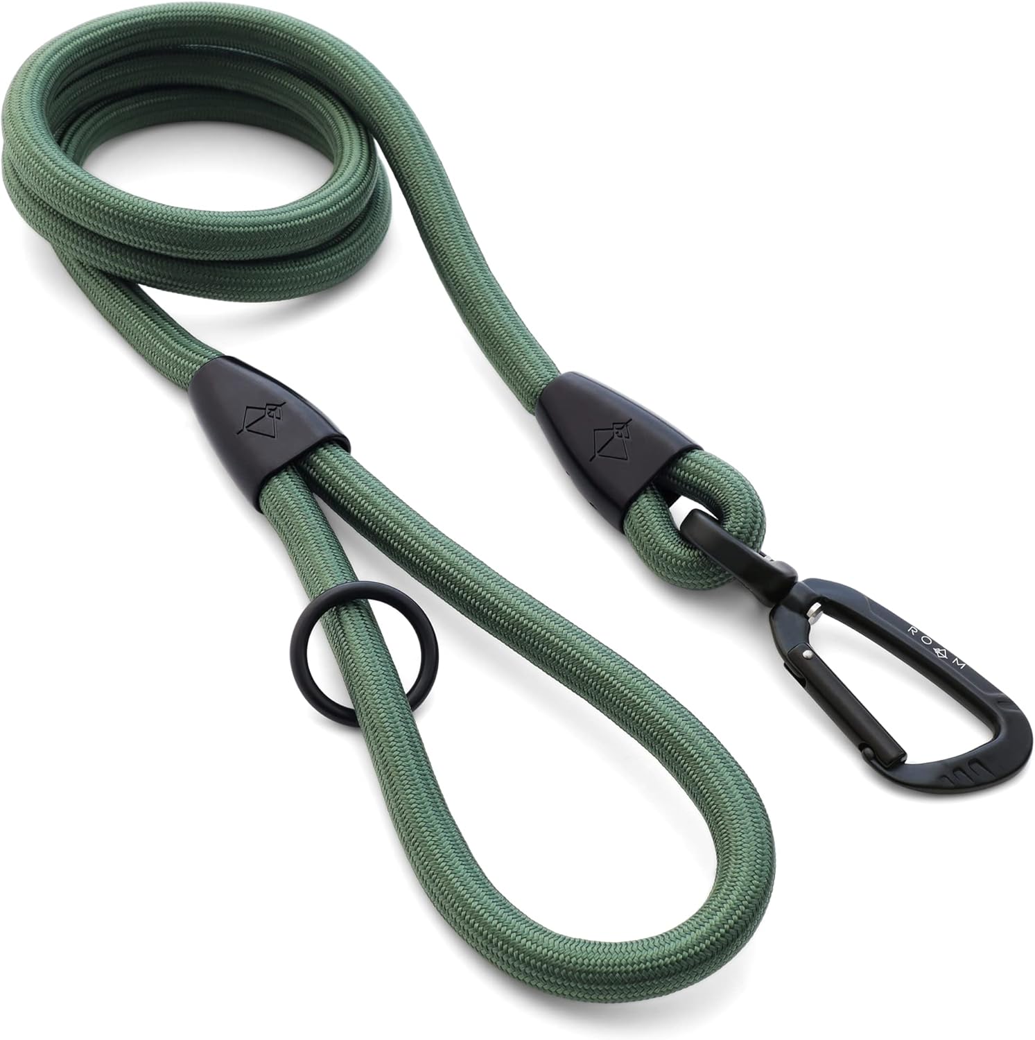 Correa de alta calidad para todos los días, correa ultra suave para perros con mosquetón de aluminio de aviación para perros pequeños, medianos y