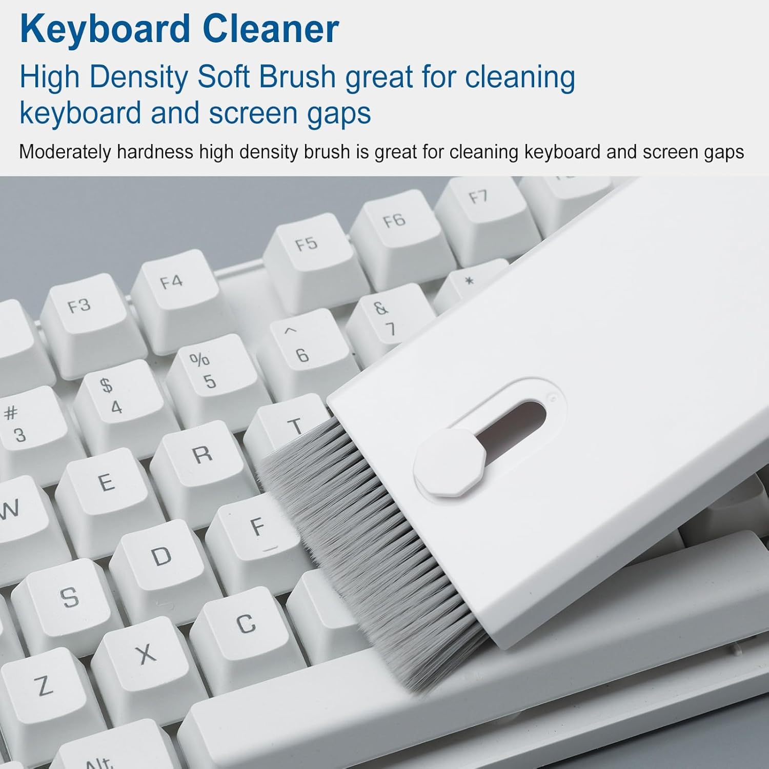 Kit de limpieza para computadoras, limpiador de teclado para laptop, MacBook, limpiador de pantalla con spray y paño de microfibra, kit de limpieza