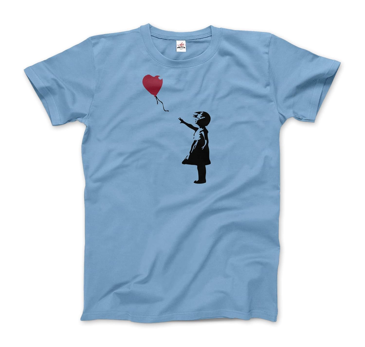 Banksy – Girl With Red Balloon, Street Art, Grafitti T-Shirt (Adults, Kids, Short & Long Sleeve)