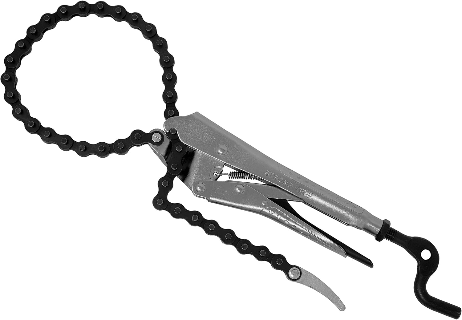 Strong Hand Tools – VAL-PFC1024, alicates de cadena de bloqueo, cadena extraíble de 24 pulgadas, soporta tubos de hasta 6.5 pulgadas de diámetro,