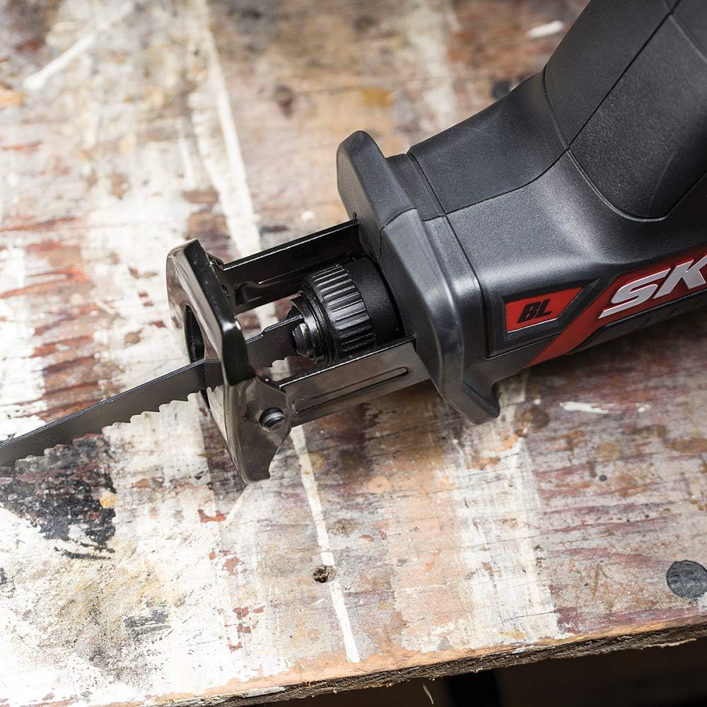 SKIL Kit combinado de 2 herramientas PWRCore 12 sin escobillas 12V 12 pulgada taladro inalámbrico y sierra recíproca compacta sin escobillas,