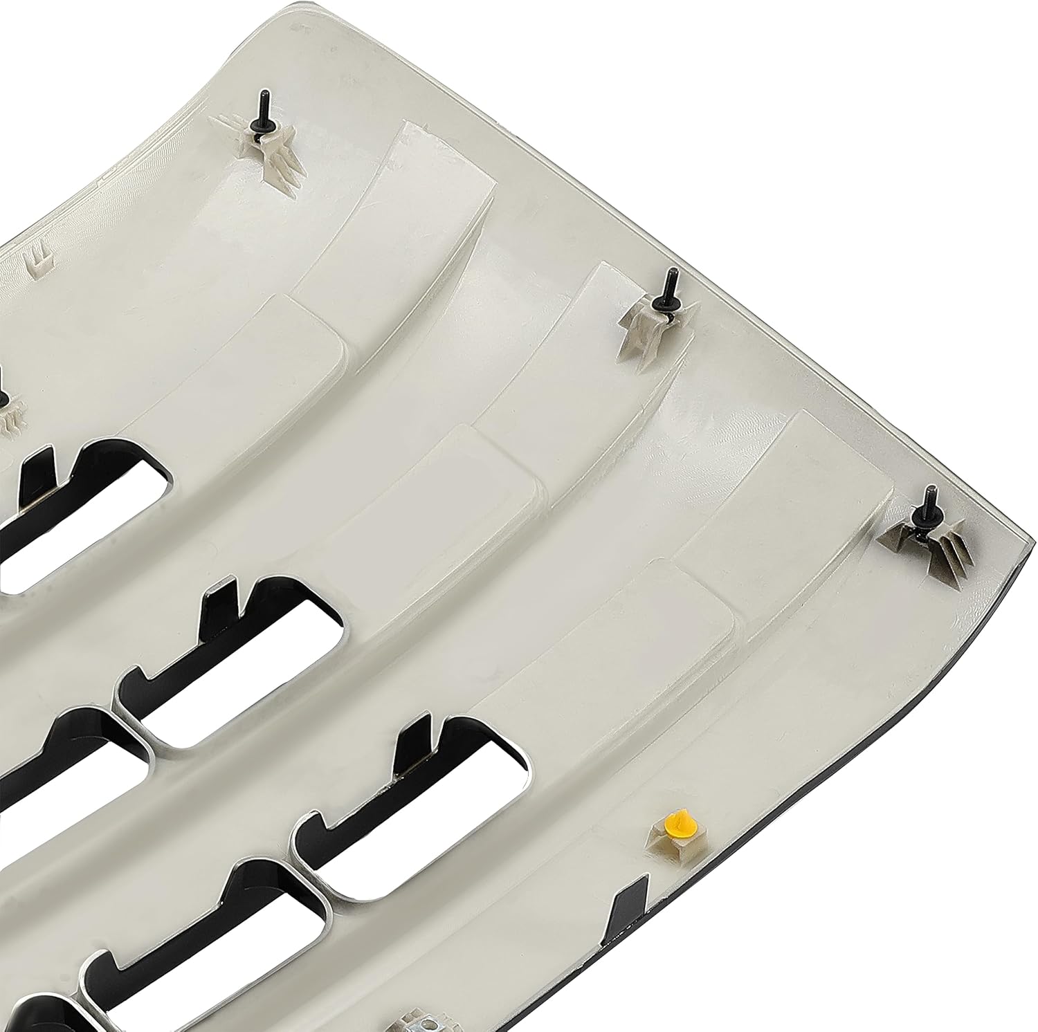 HECASA Parachoques delantero compatible con 2011-2018 Hino 238 258 268 338 parrilla principal horizontal billet pintada negro