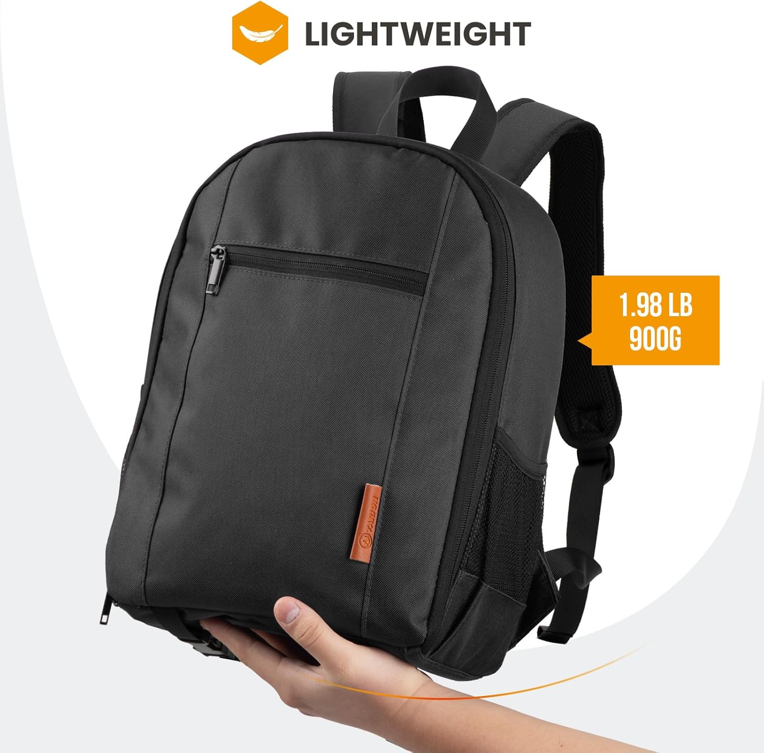 TARION Bolsa para cámara DSLR Mochila para cámara con cubierta impermeable para laptop, compartimento para fotografía, bolsa de fotos para mujeres y