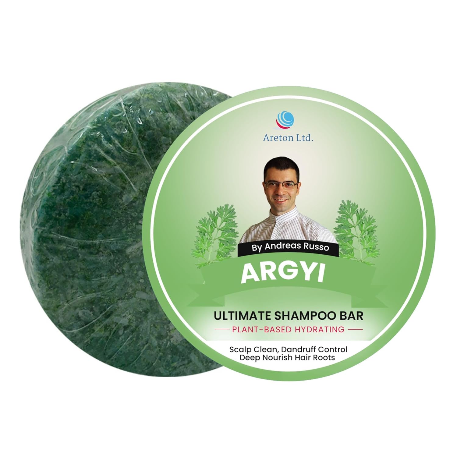 Barra de champú sólido  Barra de champú natural para cabello seco, control de caspa, nutrición del cabello, cuero cabelludo limpio y suave, evita