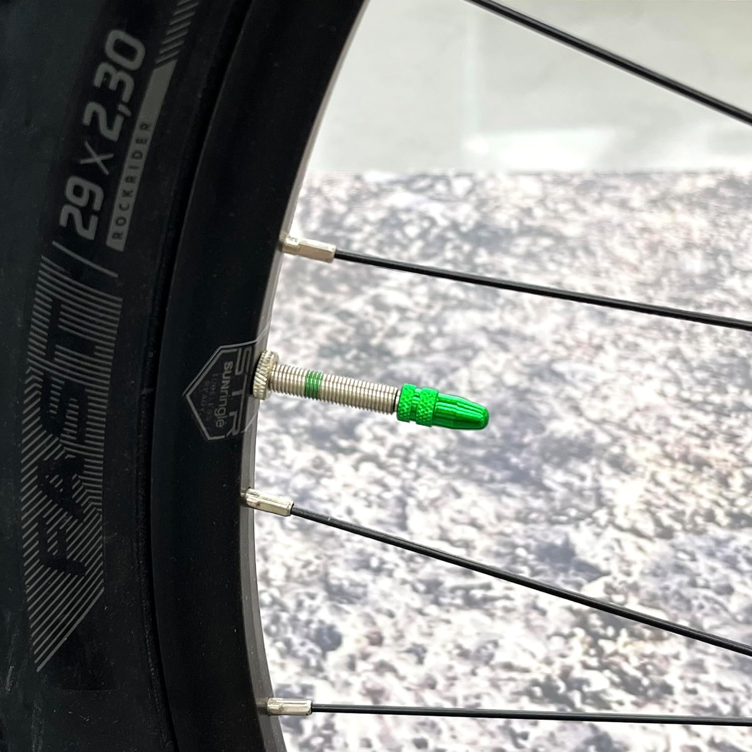 Bike Presta – Tapas de válvula de aluminio anodizado para neumáticos de bicicleta, cubiertas de vástago de polvo de aire, utilizadas en válvulas