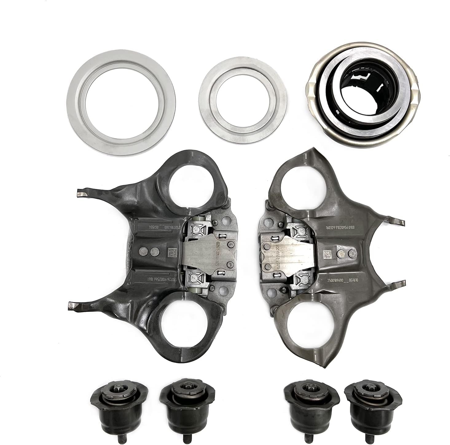 6DCT250 DPS6 Kit de embrague de transmisión automática con rodamientos de horquilla compatible con Ford Focus Fiesta B-MAX y EcoSport 2011 en