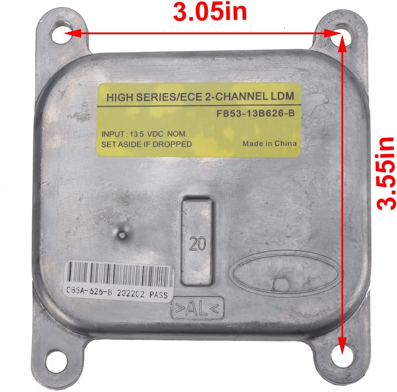 MOTOALL Nuevo FB53-13B626-B para Ford Explorer LED Módulo ALTA SERIEECE 2-CANAL LDM