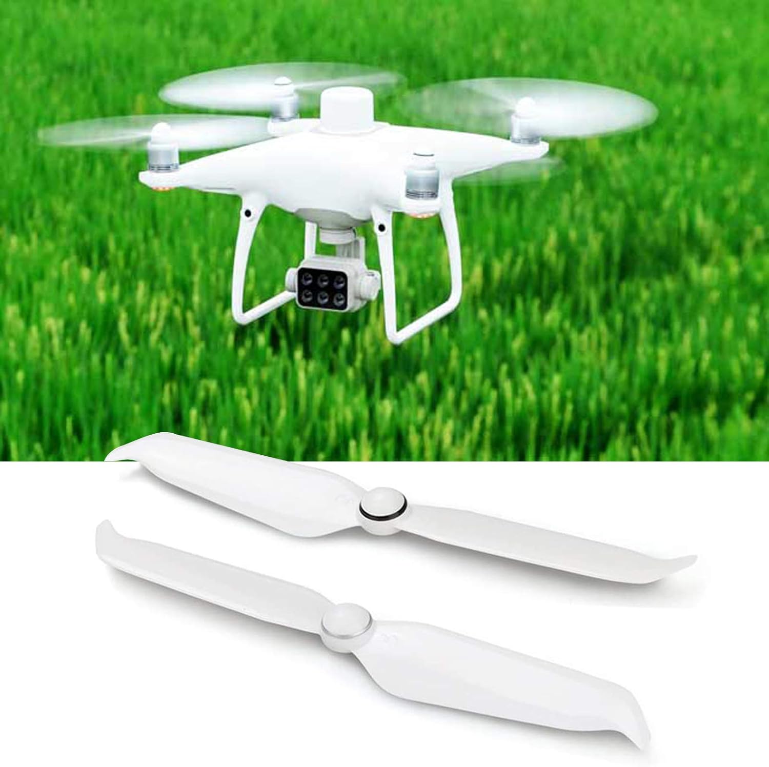 4 hélices de bajo ruido de liberación rápida compatibles con DJI Phantom 4 SeriesPhantom 4 ProPro+ V2.0Phantom 4 Advanced