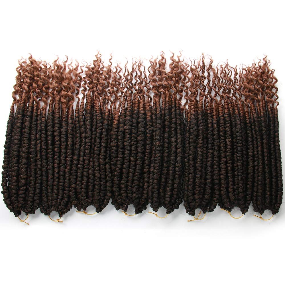 Cabello de ganchillo senegalés de 14 pulgadas, 8 paquetes de cabello de ganchillo para mujeres negras (14 pulgadas (paquete de 8), n. T1B30