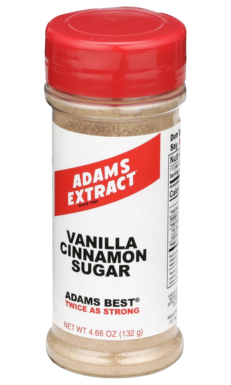 Adams Best – Azúcar de vainilla y canela (4.66 onzas (paquete de 1))