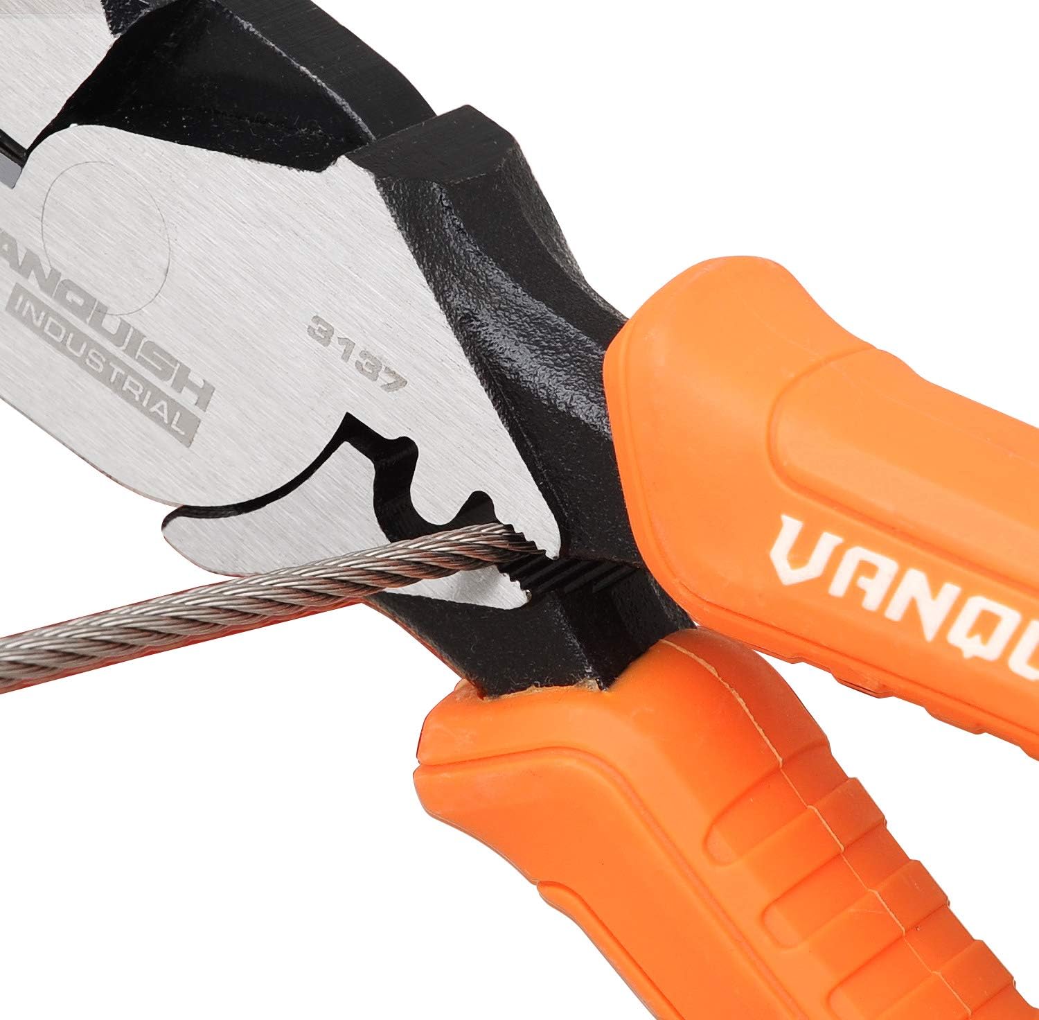 VANGUISH – Alicates Linesman de 9-12 pulgadas de grado industrial para linieros con mango de agarre cómodo (3137)