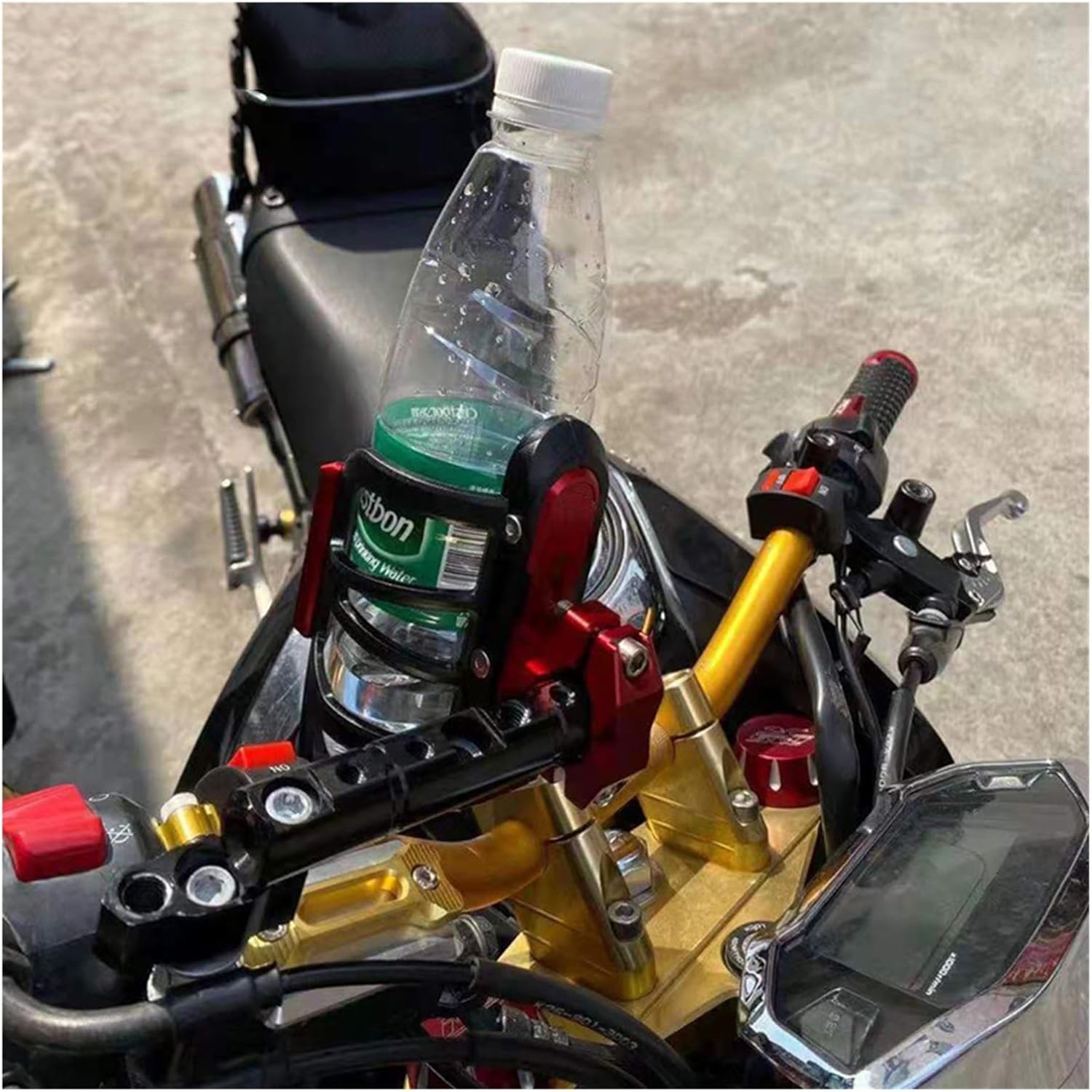 Univesal – Portavasos de motocicleta para Suzuki VSTROM DL 250 650 1000 V-Strom 650XT 1000XT para motocicleta CNC soporte para vasos de bebidas