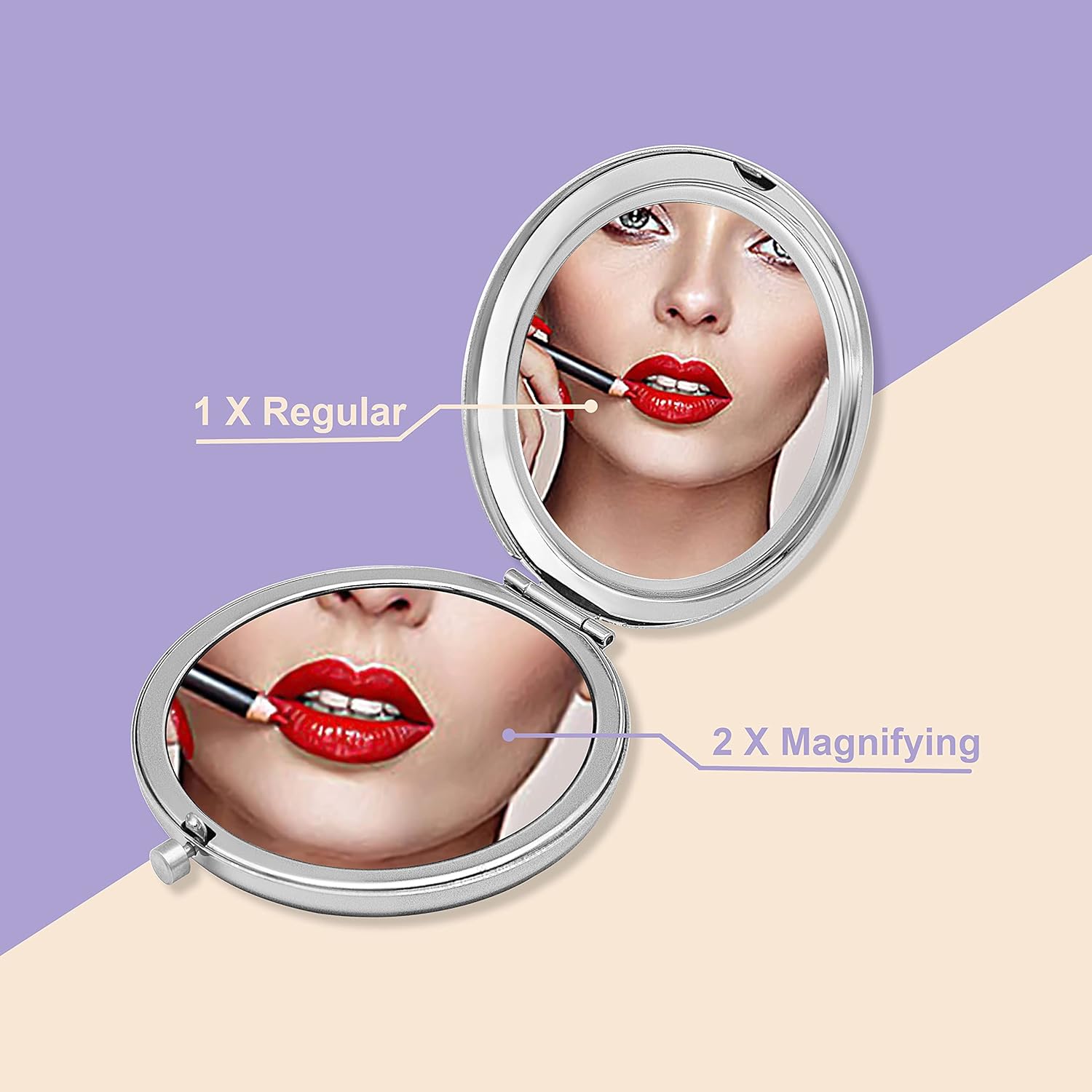 Idea de regalo de cumpleaños 16 para niñas de 16 años, regalo de feliz cumpleaños para hija, nieta, sobrina, hermana, amigas, espejo de maquillaje
