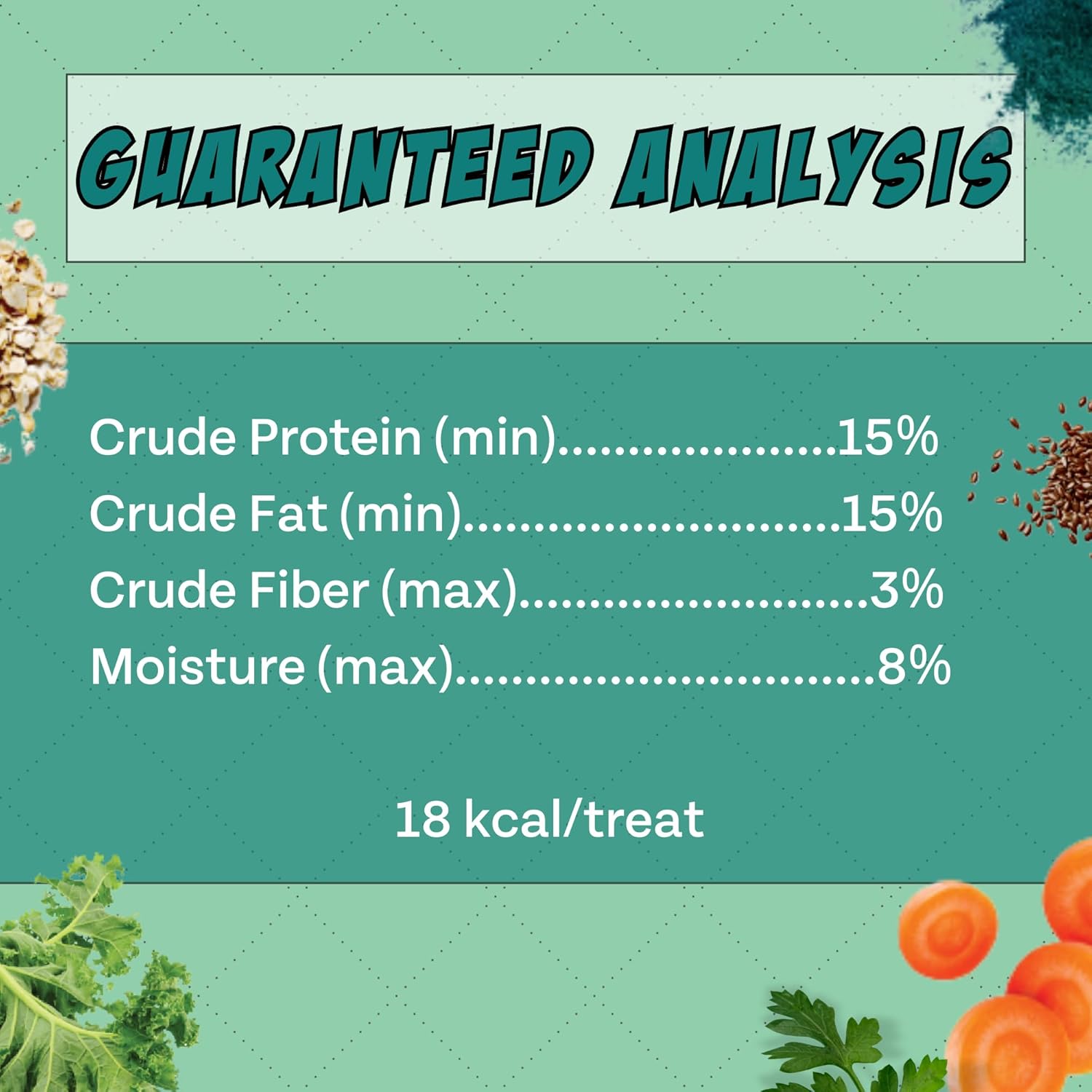 Suplemento saludable de espirulina a base de plantas y golosinas para perros (5 onzas, 2 unidades)  Deja de comer hierba  Proteína vegana