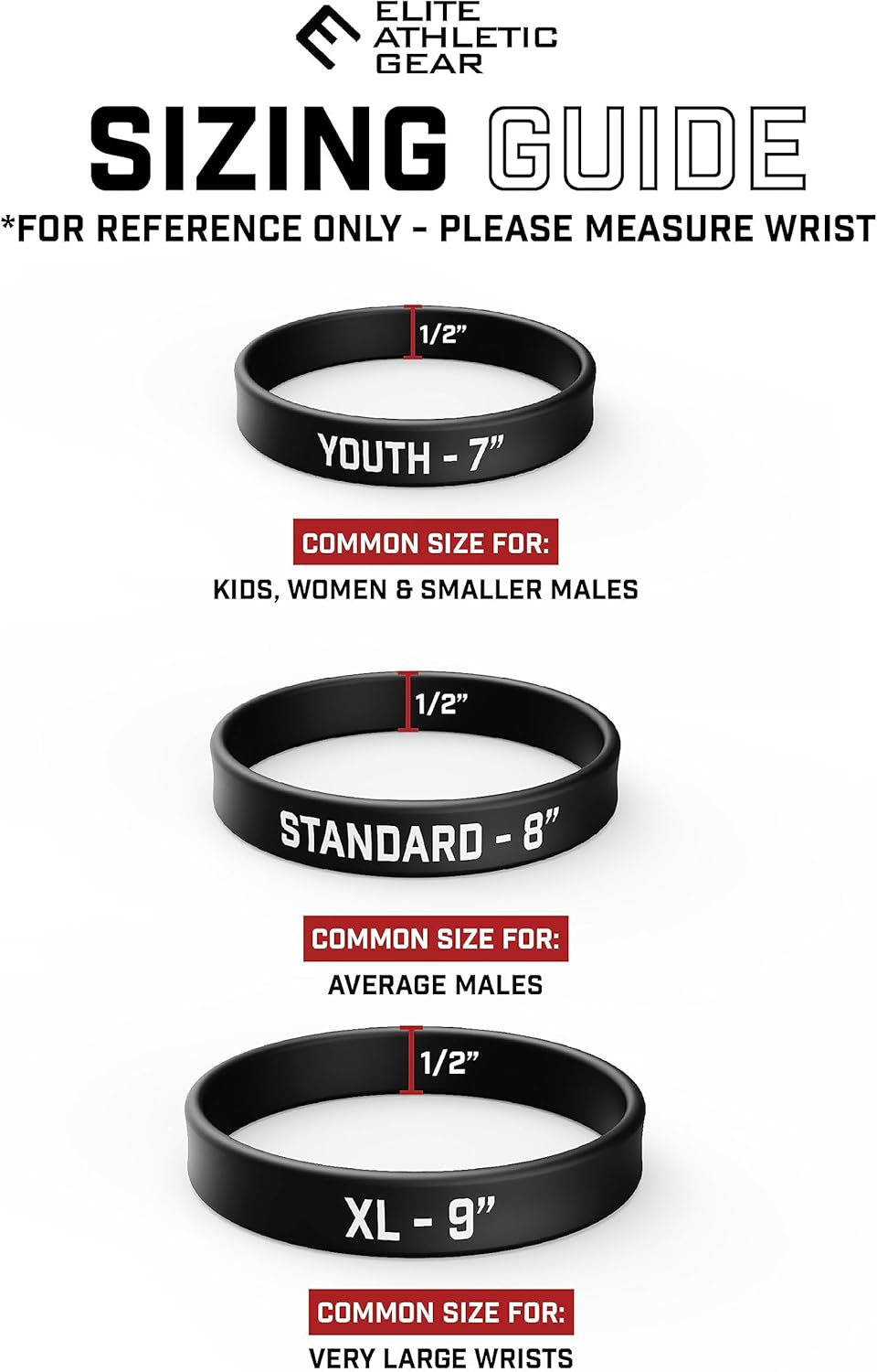 Pulseras motivacionales – Tallas para adultos y jóvenes. Perfectas para fitness, deportes, trabajo y vida. Usa tu motivación. Se venden