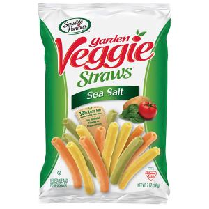 Sensible Portions Veggie Straws – Sal marina, 5 onzas Sensible Portions Veggie Straws – Sal marina, 5 onzas