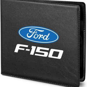 Para Ford F-150 Coche Auto Registro de Seguro de Cuero PU Documento Titular Cartera Para Ford F-150 Coche Auto Registro de Seguro de Cuero PU Documento Titular Cartera