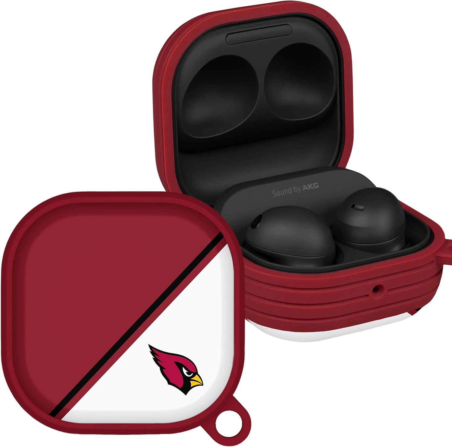 Game Time Arizona Cardinals HDX Champion Series – Funda compatible con Samsung Galaxy Buds Pro