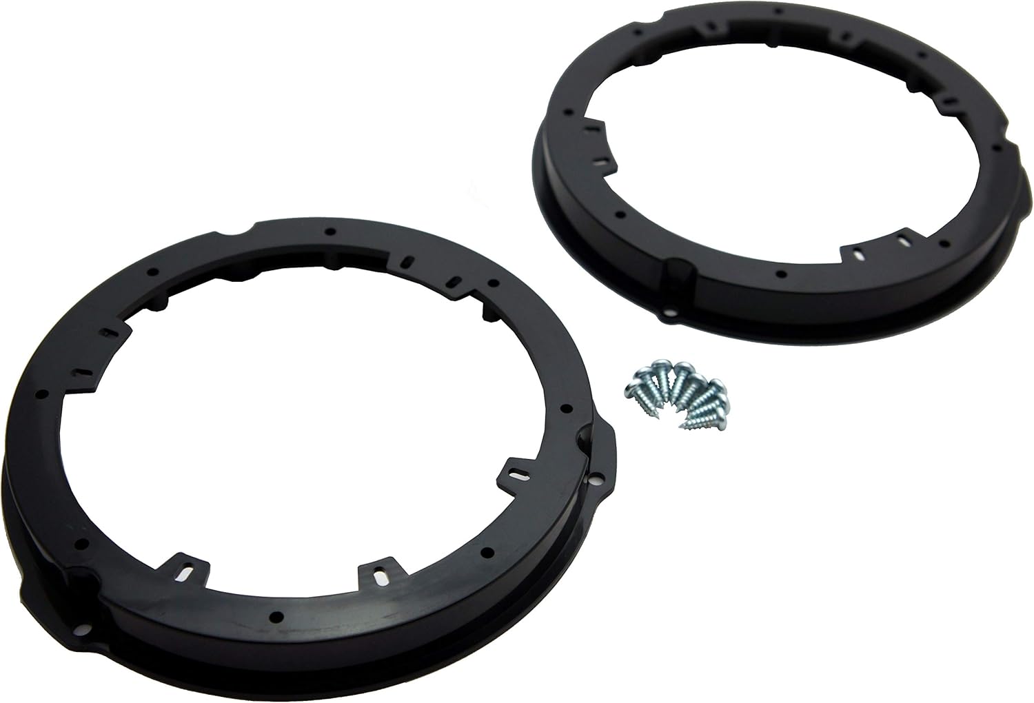 Harmony Audio Compatible con 2012-2018 Ford Focus HA-825605 Altavoz frontal de fábrica a adaptadores de altavoz de 6.5 pulgadas