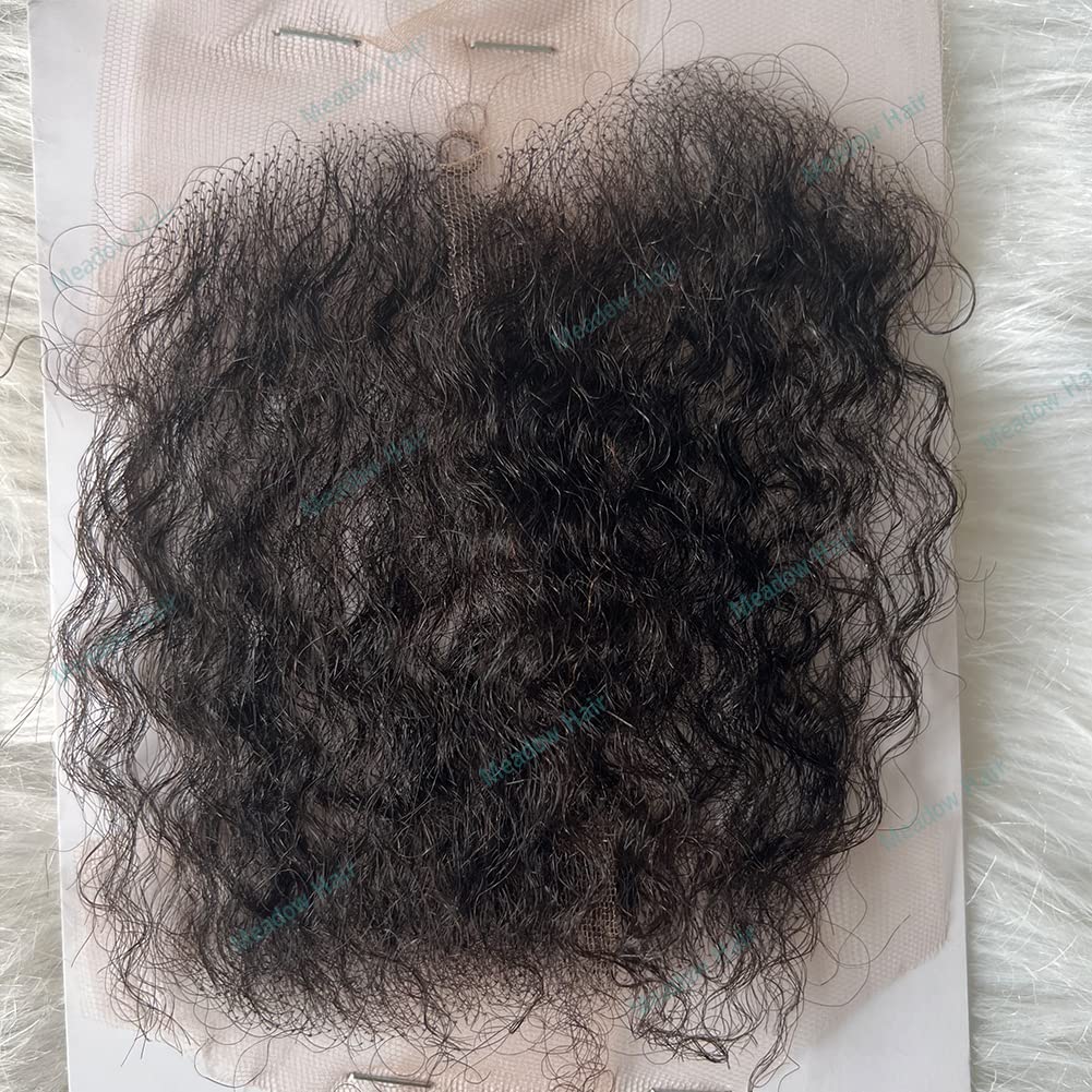 HD Swiss Lace Baby Hair Stripes Brasileño Virgen Cabello Humano Rizado Baby Hair Piezas para Bordes Solo Pelusa de Encaje Transparente Tiras de
