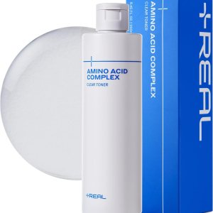 PLUSREAL – Tónico transparente, 8.45 onzas líquidas  Tónico facial exfoliante más suave para pieles sensibles, sin frangrancia, sin alcohol, sin PLUSREAL – Tónico transparente, 8.45 onzas líquidas  Tónico facial exfoliante más suave para pieles sensibles, sin frangrancia, sin alcohol, sin