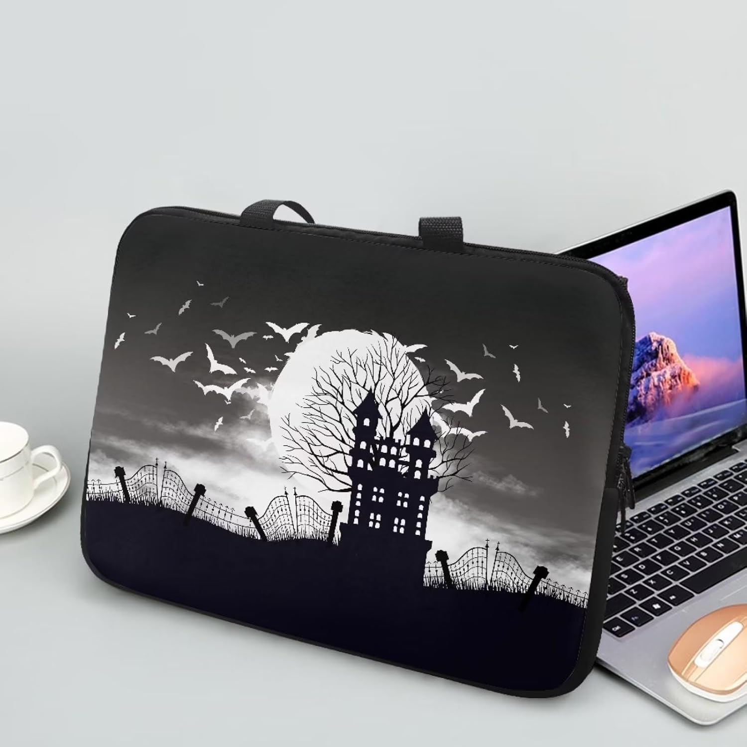 Bolsa de mano para laptop compatible con portátil de 10 a 17 pulgadas, funda de transporte para laptop