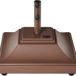 Best Choice Products Base de sombrilla móvil rellenable, base resistente, soporte de mercado cuadrado escalonado para patio, terraza, exterior con 4 Best Choice Products Base de sombrilla móvil rellenable, base resistente, soporte de mercado cuadrado escalonado para patio, terraza, exterior con 4