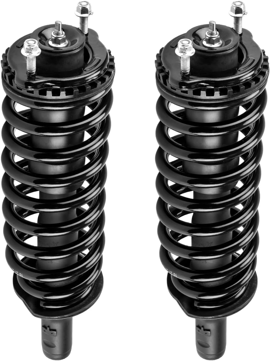 ZonCar Amortiguadores delanteros 171341, 2 unidades para 9-7x 2005-2009 4.2L, Trailblazer EXT 2002-2006 4.2L, Trailblazer 2002-2009 4.2L, Rainier