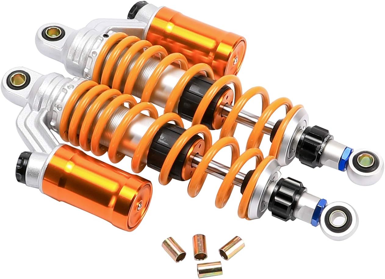 1,066.3 ft m 12,8″ amortiguadores de choque ajustables resorte de suspensión para el quad de la motocicleta ATV